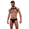 Barcode Berlin Harnais élastique Matt Noir